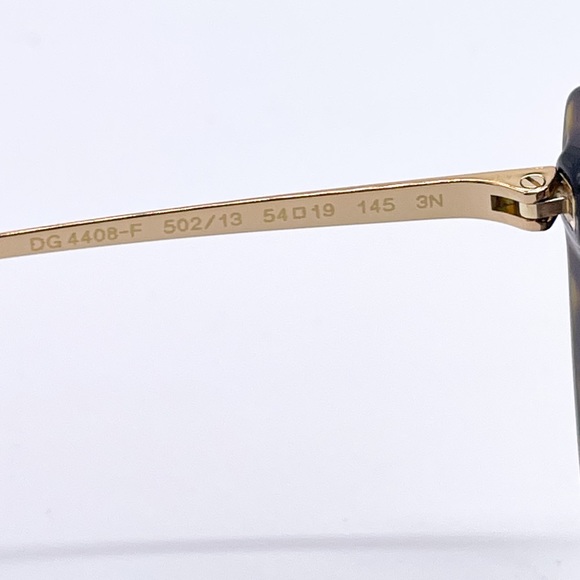 NEW DOLCE&GABBANA WOMEN’S SUNGLASSES DG4408 502/13 CAT EYE EYEWEAR D&G DG4408F - Picture 10 of 12